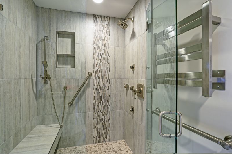 Luxurious Shower with Multiple Shower Heads